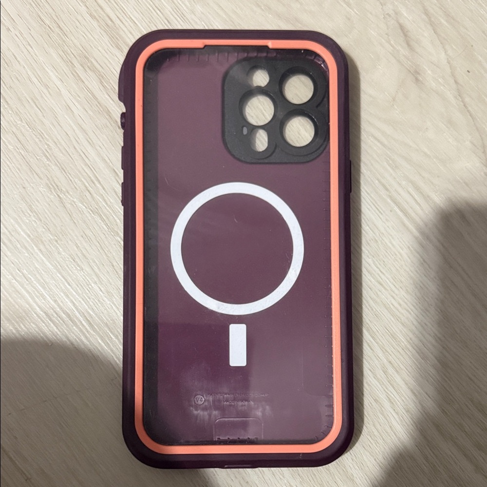 Lifeproof Protective MagSafe-Compatible Phone Case - Purple
